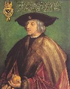 Albrecht Durer Portrat des Kaisers Maximilians I. vor grunem Grund Spain oil painting artist